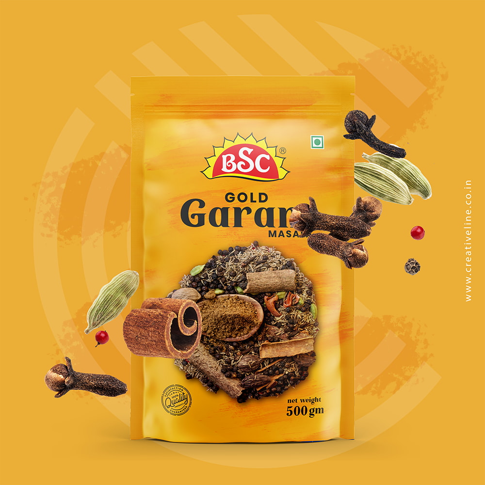 spices Brand packaging Design Agency Creativeline Gandhinagar ahmedabad