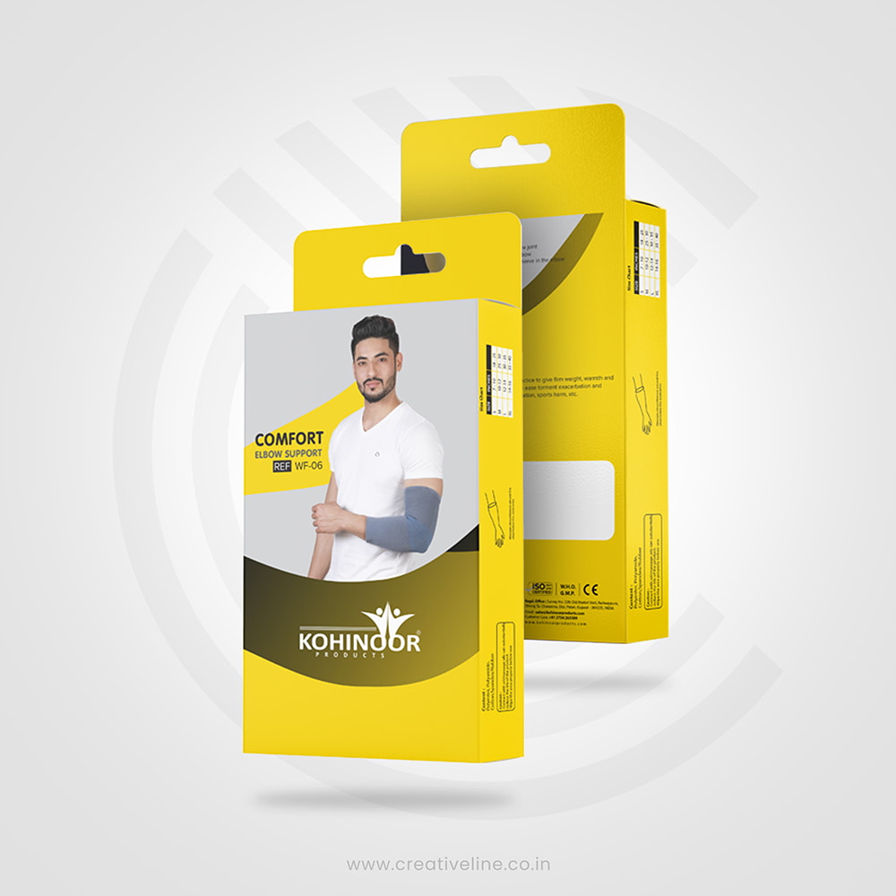 medical supply health orthopedic sports Brand packaging Design Agency Creativeline Gandhinagar ahmedabad