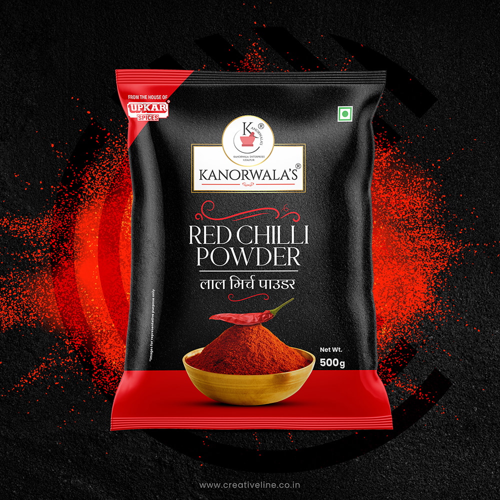 Spices Brand packaging Design Agency Creativeline Gandhinagar ahmedabad