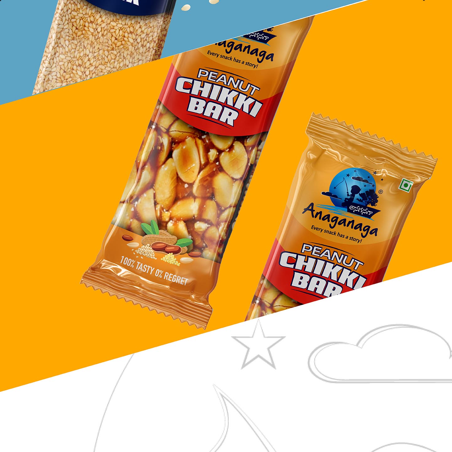 Chikki Brand packaging Design Agency Creativeline Gandhinagar Ahemdabad